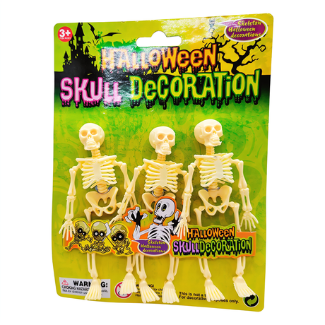 Halloween Skull Decoration - Spooky Realistic Bone Prop