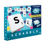 Mattel Scrabble Original Refresh 2 Games in 1