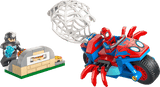 LEGO Marvel Spidey on his Motorcycle vs. Rhino 11206 Building Kit 61 Pieces