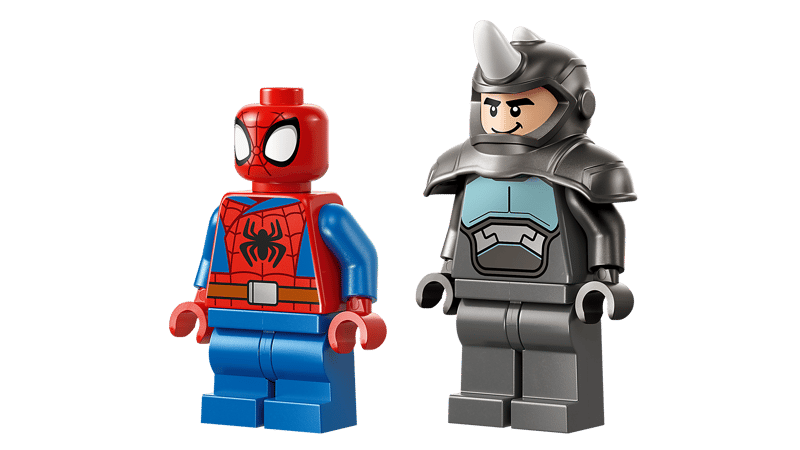 LEGO Marvel Spidey on his Motorcycle vs. Rhino 11206 Building Kit 61 Pieces
