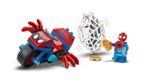LEGO Marvel Spidey on his Motorcycle vs. Rhino 11206 Building Kit 61 Pieces