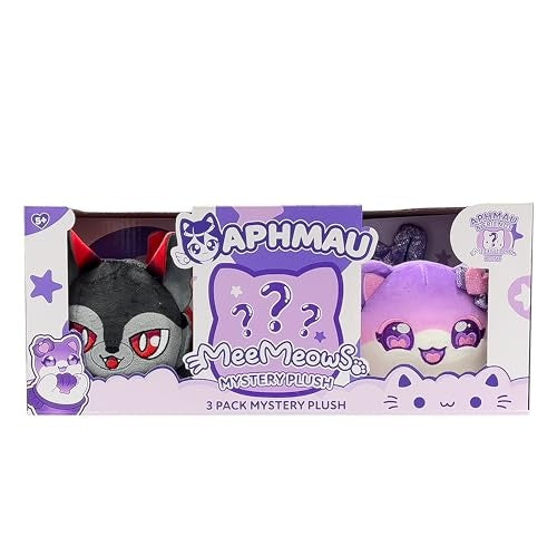 Aphmau 6 Meemeow Plush 3 Pack Friends Surprise Box