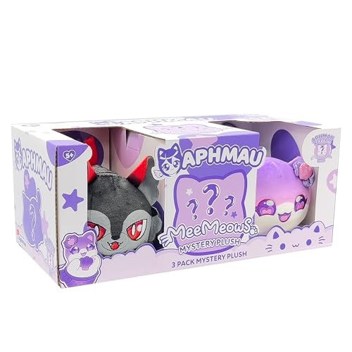 Aphmau 6 Meemeow Plush 3 Pack Friends Surprise Box