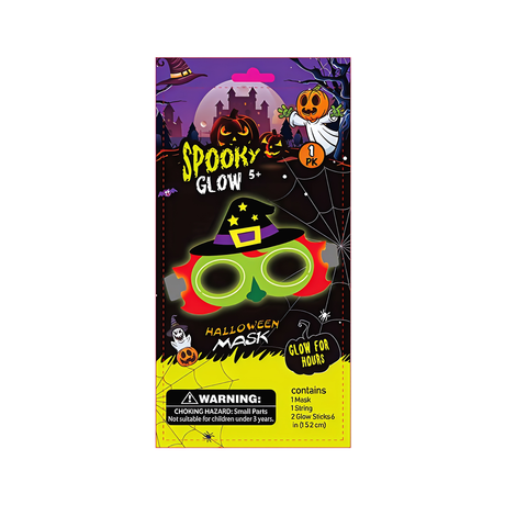 Spooky Glow Halloween Mask