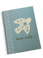 A4 Hardcover Spiral Notebook – 80 Sheets, 90 GSM, Lined – Birds Design