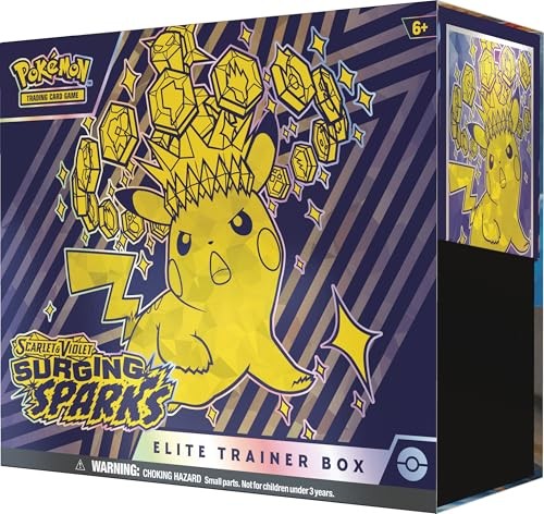 Pokemon Tcg Scarlet & Violet (Sv08) Surging Sparks Elite Trainer Box