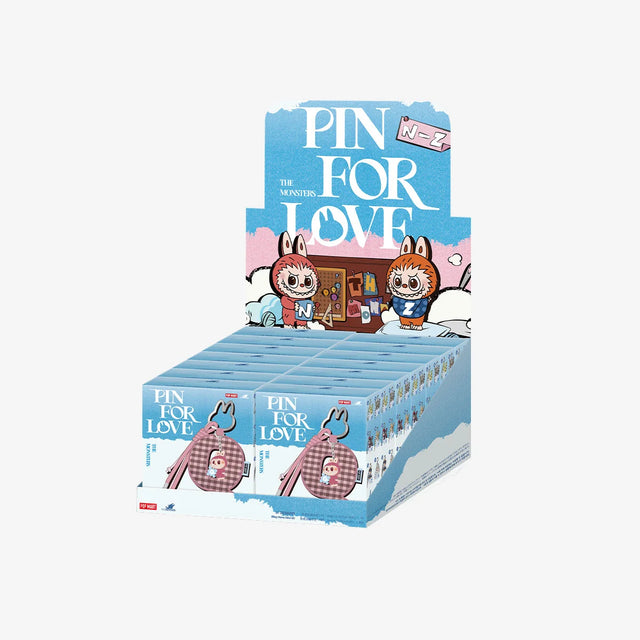 POP MART THE MONSTERS Pin for Love Series Letter Pendant Blind Box N-Z