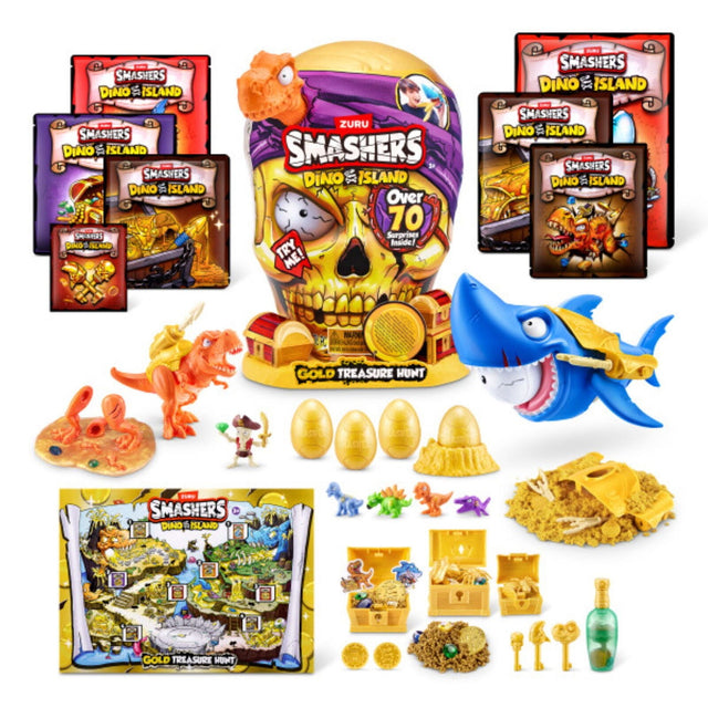 Links to Smashers Dino Island Gold Treasure Hunt Mini Figure Set Collectible Toys by smashers-dino-island-gold-treasure-hunt-mini-figure-set-collectible-toys