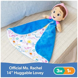 Ms. Rachel Official Huggable Lovey Double Sided Machine Washable Security Blankets For Babies