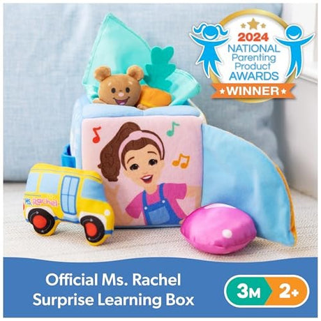 Ms Rachel Official Surprise Learning Box With Bunny Stuffed