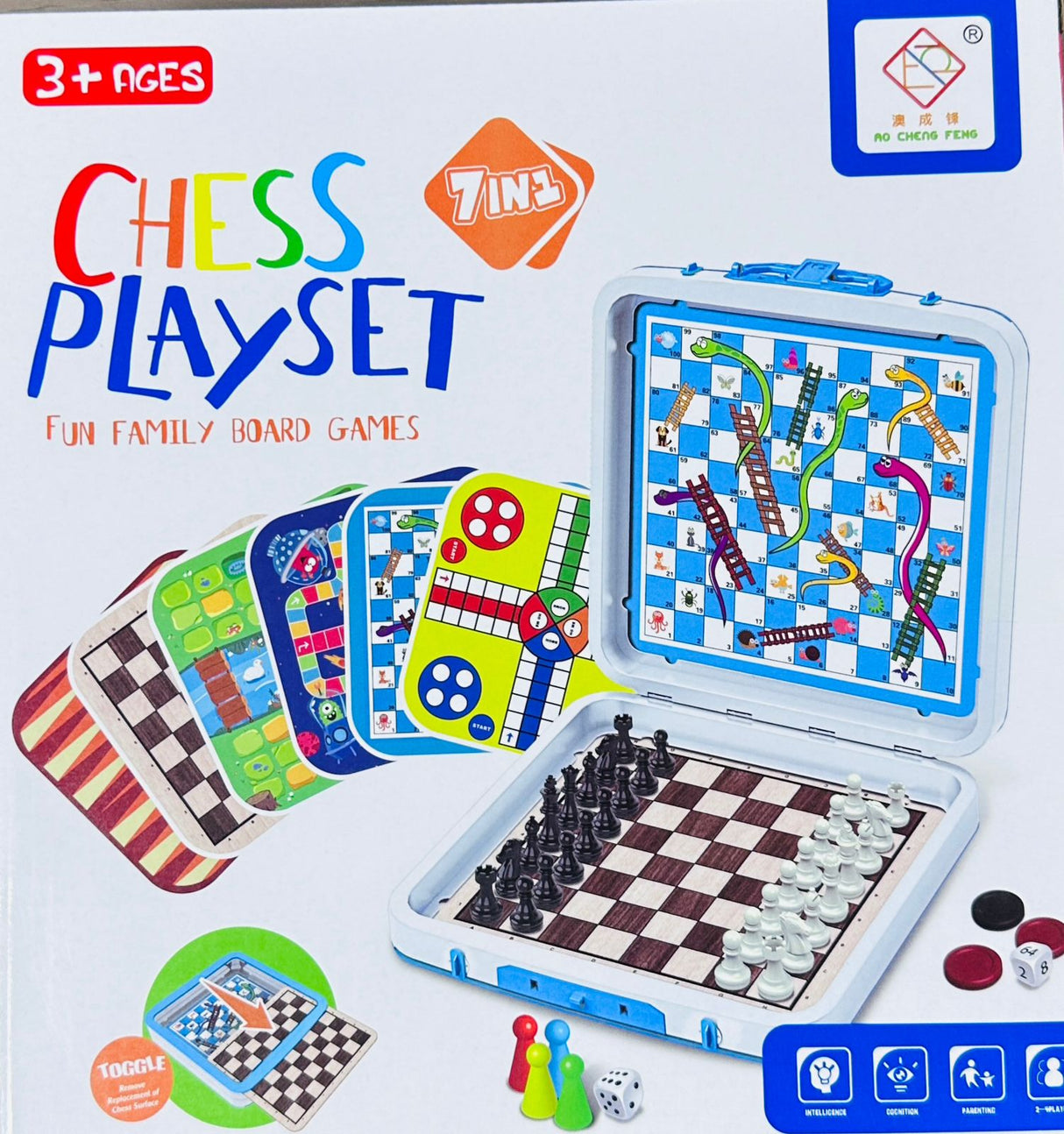 Chess Play Set – Fun Family Strategy Board Game