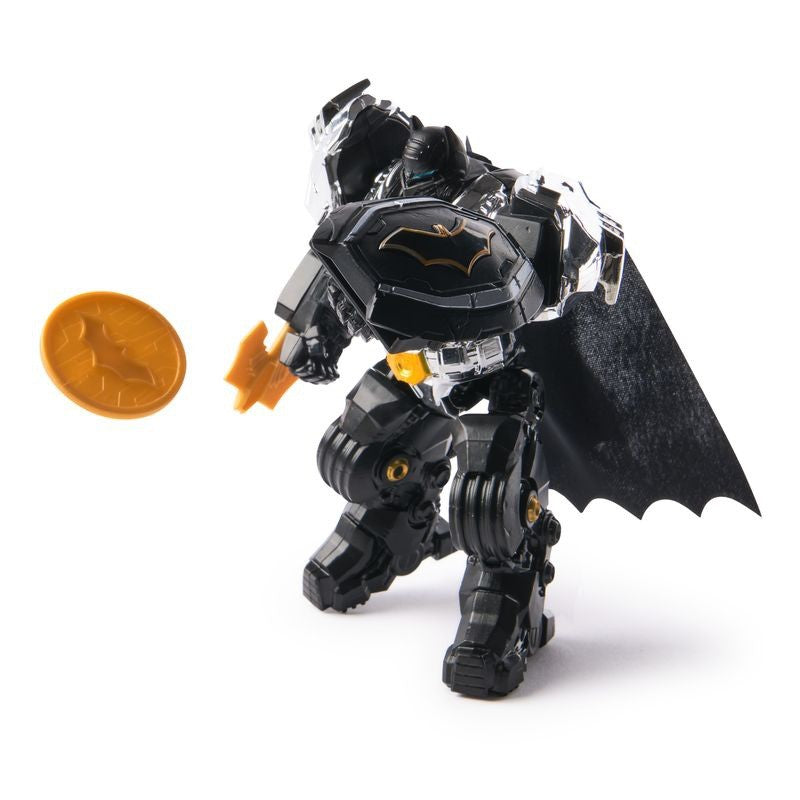 Dc Comics Metal Force Batman Action Figure 6-Inch With 4-Inch Mini Figure