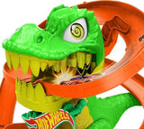 Hot Wheels City T Rex Blaze Battle Playset