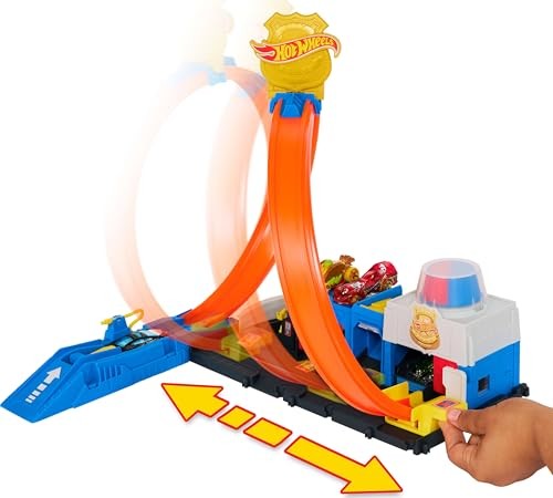 Hot Wheels Super Police Station Playset