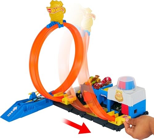 Hot Wheels Super Police Station Playset