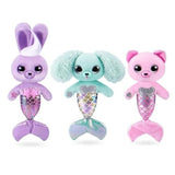 Pets Alive Furmaids - Interactive Mermaid Plush Puppy with Lights, Sounds, and 10+ Unboxing Surprises - Assorted (Green Puppy)