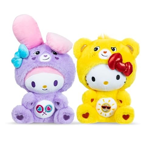 Care Bears X Hello Kitty Plush 2 Pack Hello Kitty As Funsh