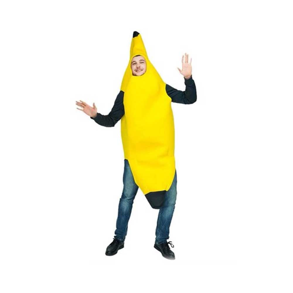 Links to HALLOWEEN BANANA COSTUME ADULT 165-185 CM by 