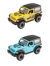 Jeep Wrangler Rubicon 1:24 (Assorted colors, sold as single)