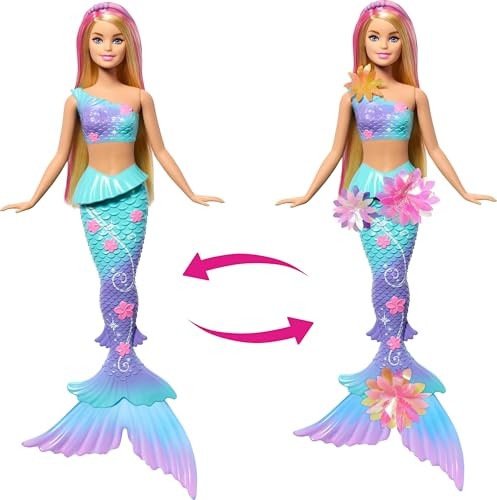 Barbie Flower Magic Mermaid Doll