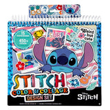 Ridiculously Cute Fashion Angels Disney Stitch Color & Collage Design Set - 15 Colorable+ Sticker Book 40 Pages - Fashion Angels: Kids & Planner Stickers, Scrapbook Fun, Ages 6+ (Copy)