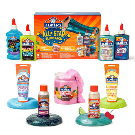 Elmer's All-Star Slime Kit 9 Count