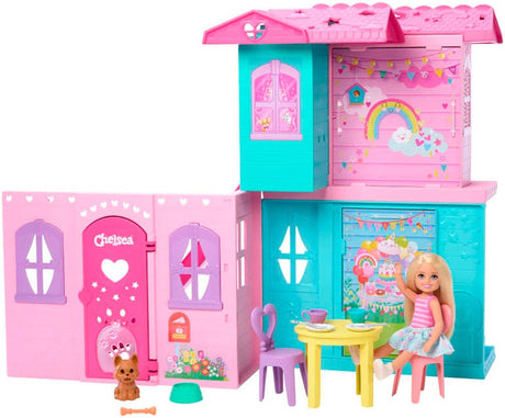 Barbie Chelsea Dollhouse with 15 Accessories