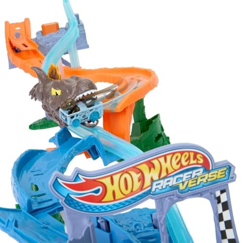 Hot Wheels Racerverse Jurassic World Crash & Splash Playset