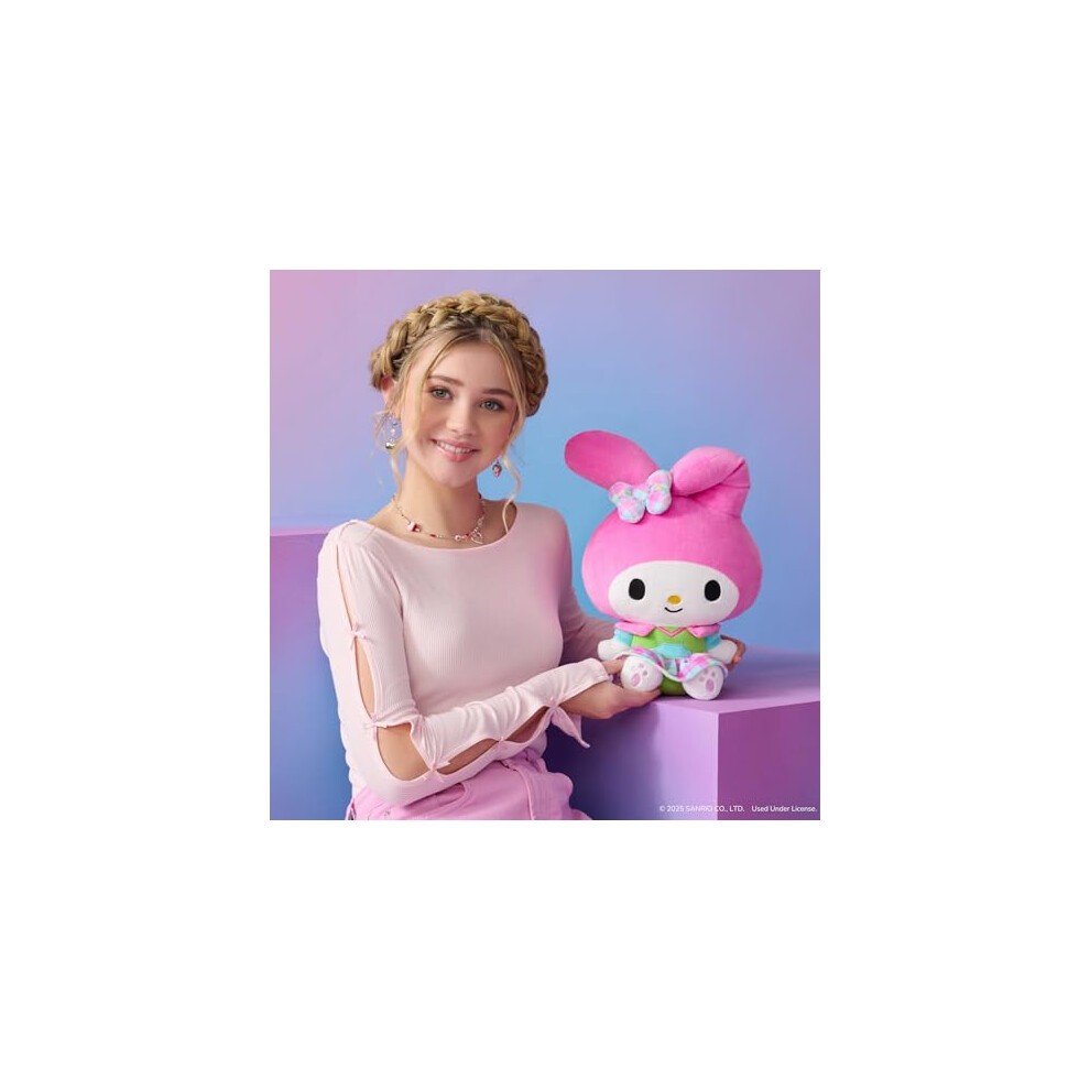 Jazwares Hello Kitty And Friends 12-Inch My Melody Neon Plush
