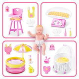 5 Surprise My Mini Baby Series 2 - Ultra-Realistic Collectible Silicone Baby Doll with 5 Mystery Accessories and Nursery Playset - Assorted