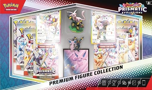 Pokémon TCG: Scarlet & Violet Prismatic Evolutions Premium Figure Collection