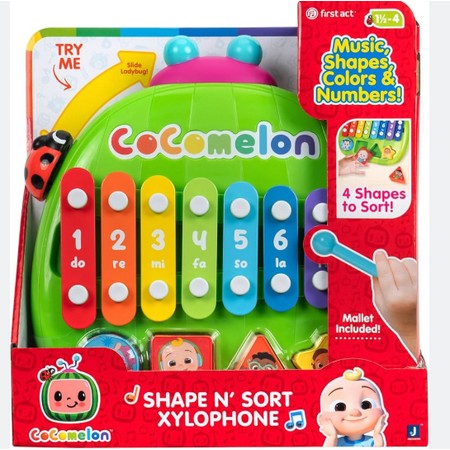 Cocomelon Shape & Sort Xylophone