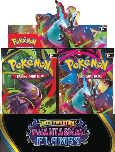 Pokemon TCG: Mega Evolutions Phantasmal Flames Booster Display Box (Sealed)