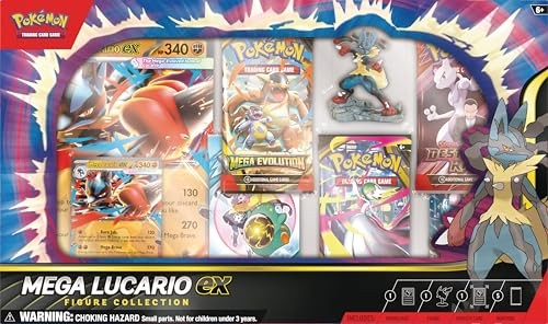 Pokemon TCG Mega Lucario ex Figure Collection