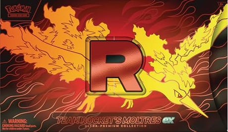 Pokemon TCG Team Rocket's Moltres Ex Ultra-Premium Collection