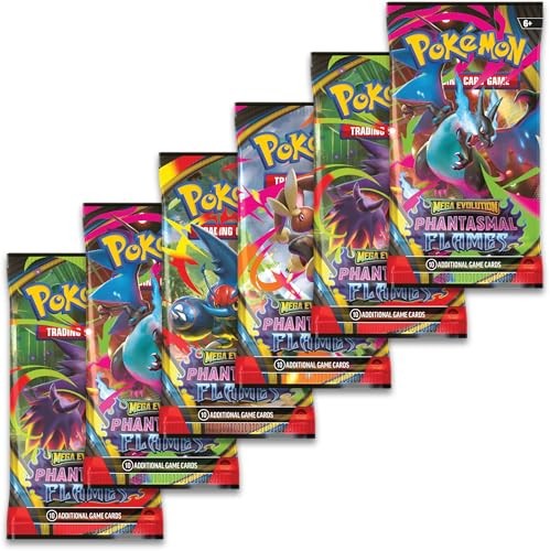 Pokemon TCG Mega Evolution Phantasmal Flames Booster Bundle