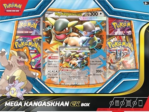 Pokemon TCG Mega Kangaskhan Ex Box