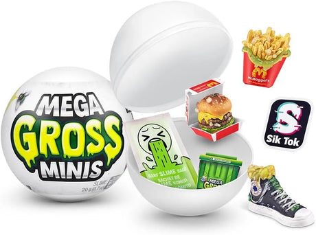 5 Surprise Mega Gross Minis Slime Capsule Unbox Fun Surprises