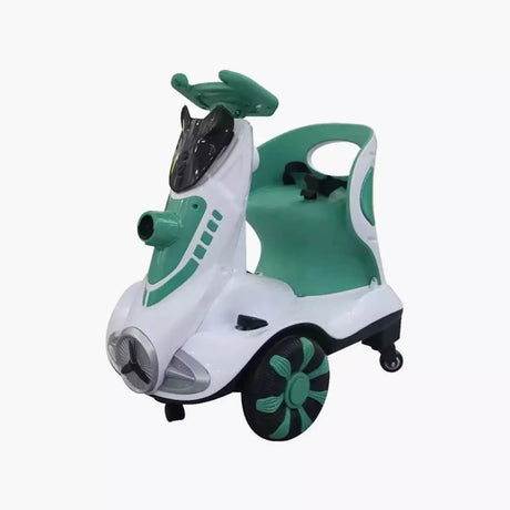 NTECH 6V Ride-On Car for Kids – Bubble Function & Music