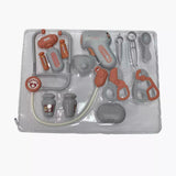 Clinic Equipment 14-Piece Doctor Playset for Kids