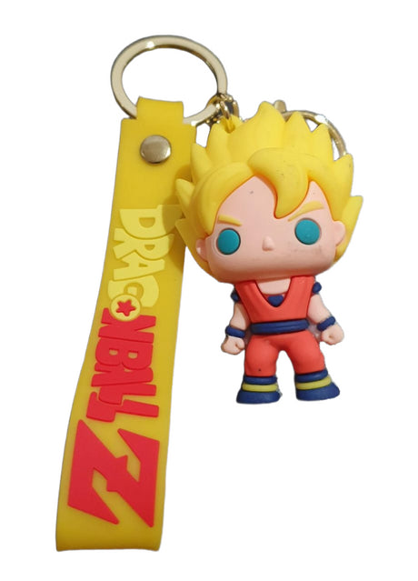 Dragon Ball Z Super Saiyan Goku Pvc Keychain