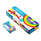 Apsara Stripes Eraser Set – Pack of 10 Premium Pencil Erasers