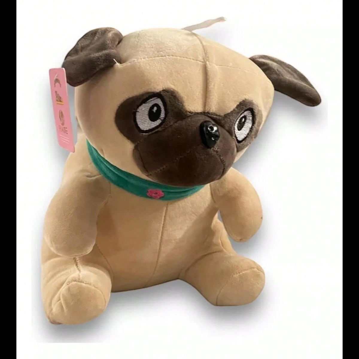 Cute Pug 12 Inch Plush Toy – Soft Dog Stuffed Animal
