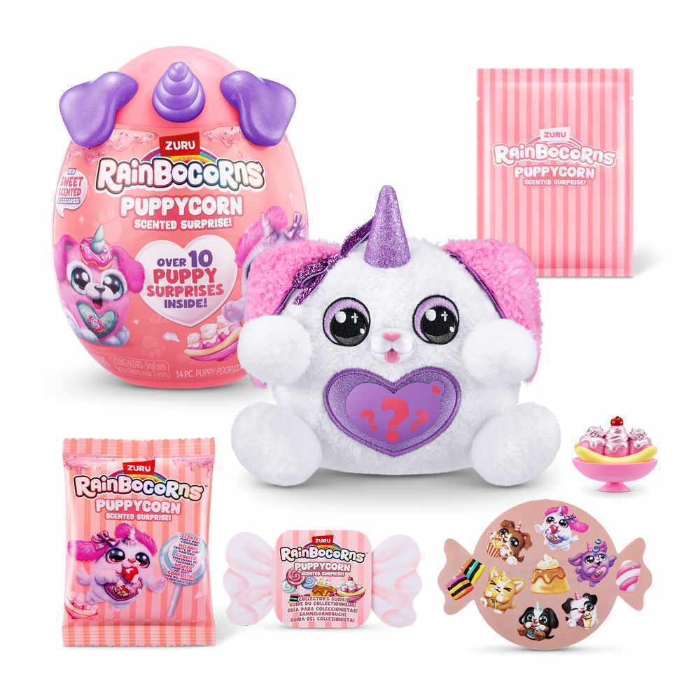 Rainbocorns Puppycorn Surprise S8 PDQ Collectible Plush Toy