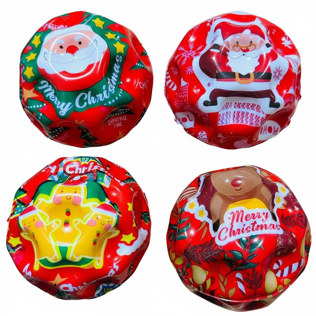 Christmas Bouncing Ball 10cm