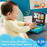 Fisher-Price Laugh & Learn Baby to Toddler Toy Let's Connect Laptop Pretend Computer