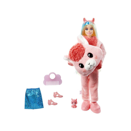 Barbie Cutie Reveal Doll, Fantasy Series Llama Plush Costume