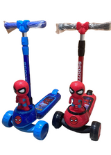 Spider-Man Kids 3-Wheel Scooter Assorted