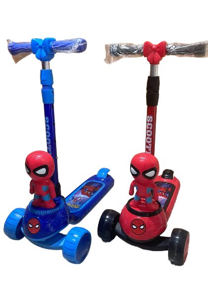Spider-Man Kids 3-Wheel Scooter Assorted
