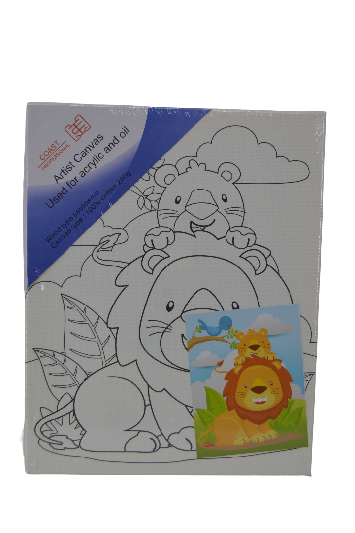 Canvas 20x25 cm Printed (Assorted Designs, Sold as Single)